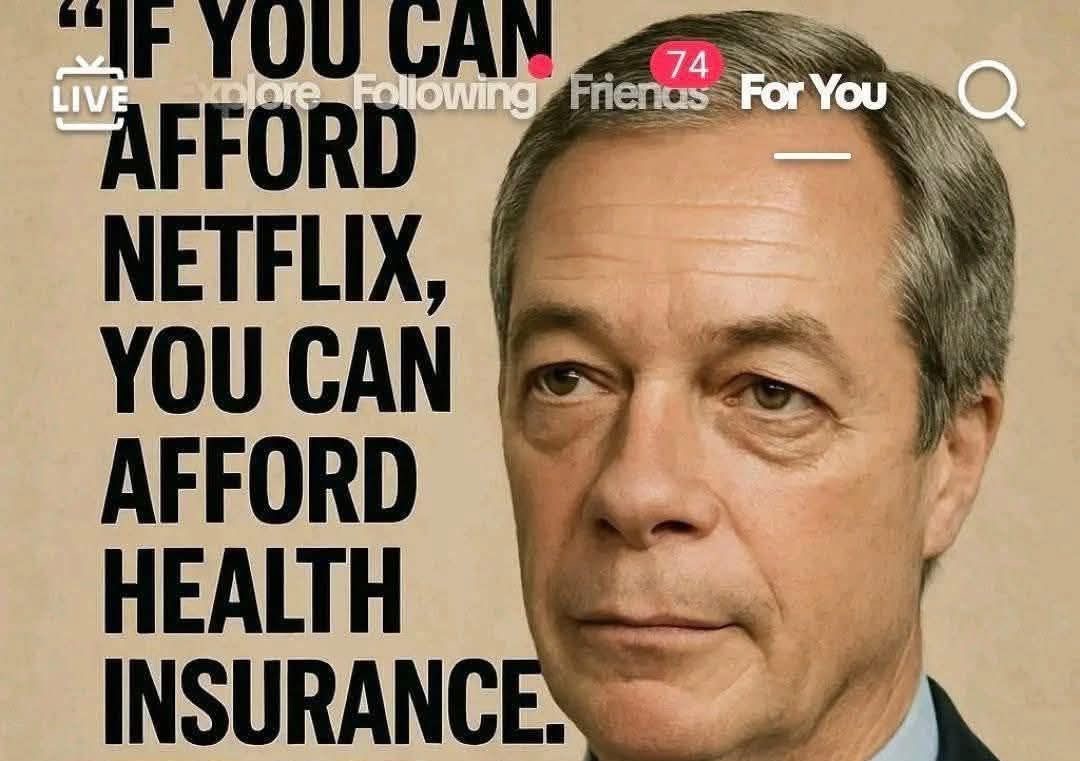 Farages NHS contradictions